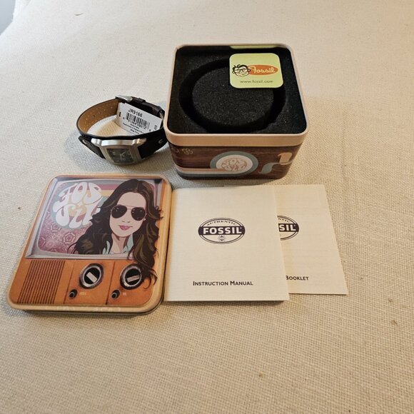 Fossil Women's Analog Calendar Quartz Watch JR9166 With Tin - Picture 6 of 12